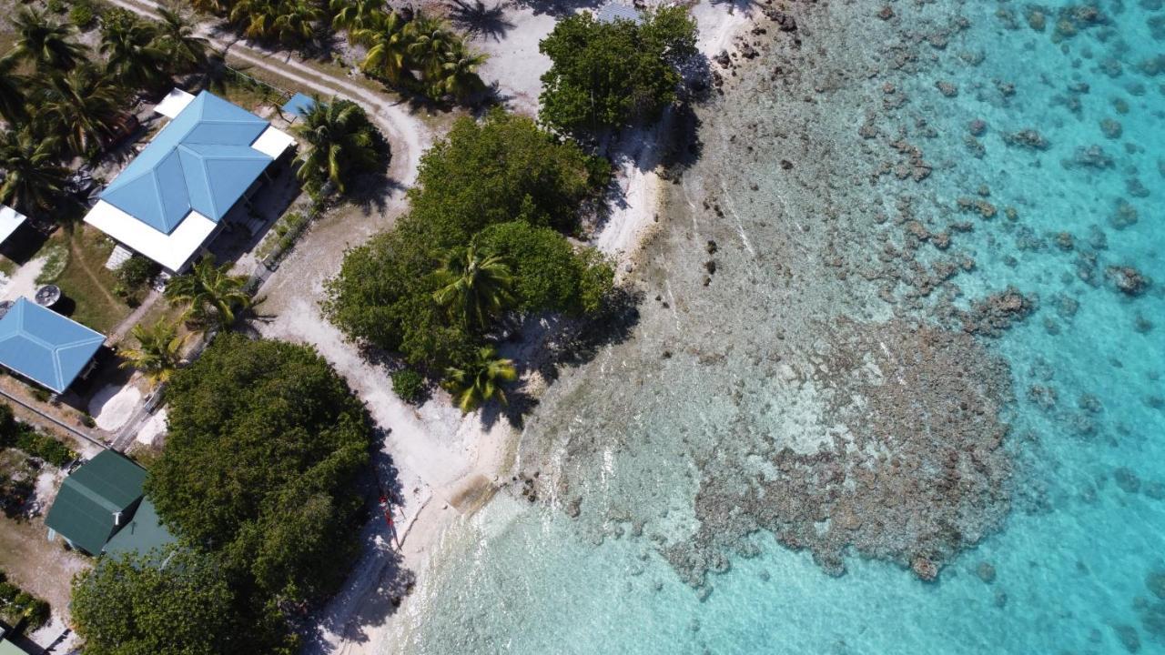 Le Fare Bleu Tiputa Rangiroa Appartement Buitenkant foto