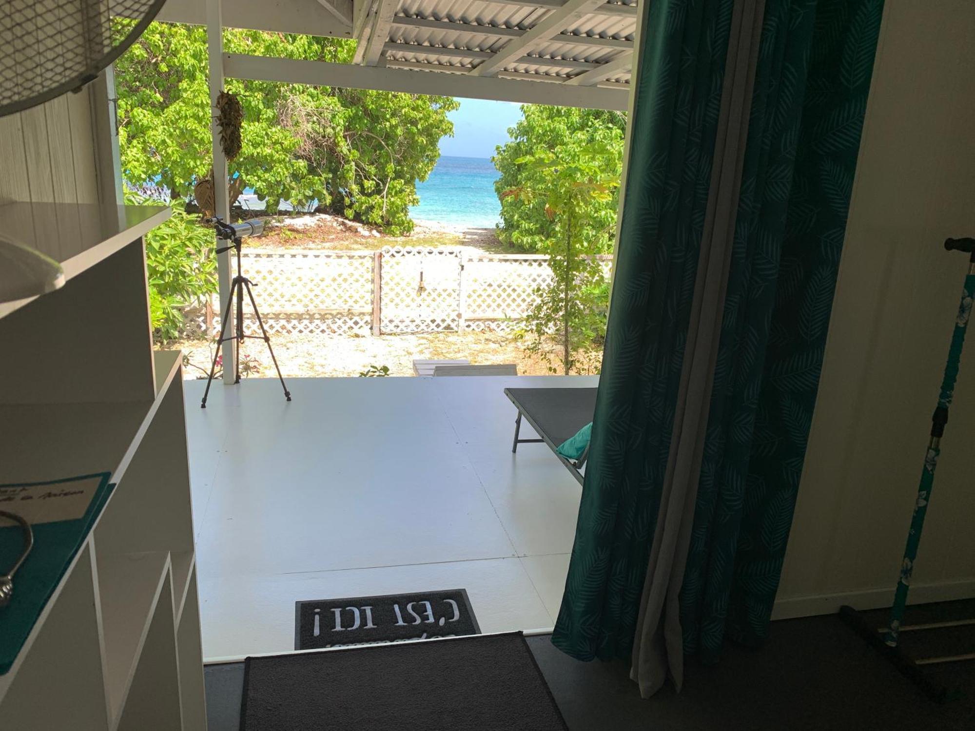 Le Fare Bleu Tiputa Rangiroa Appartement Buitenkant foto