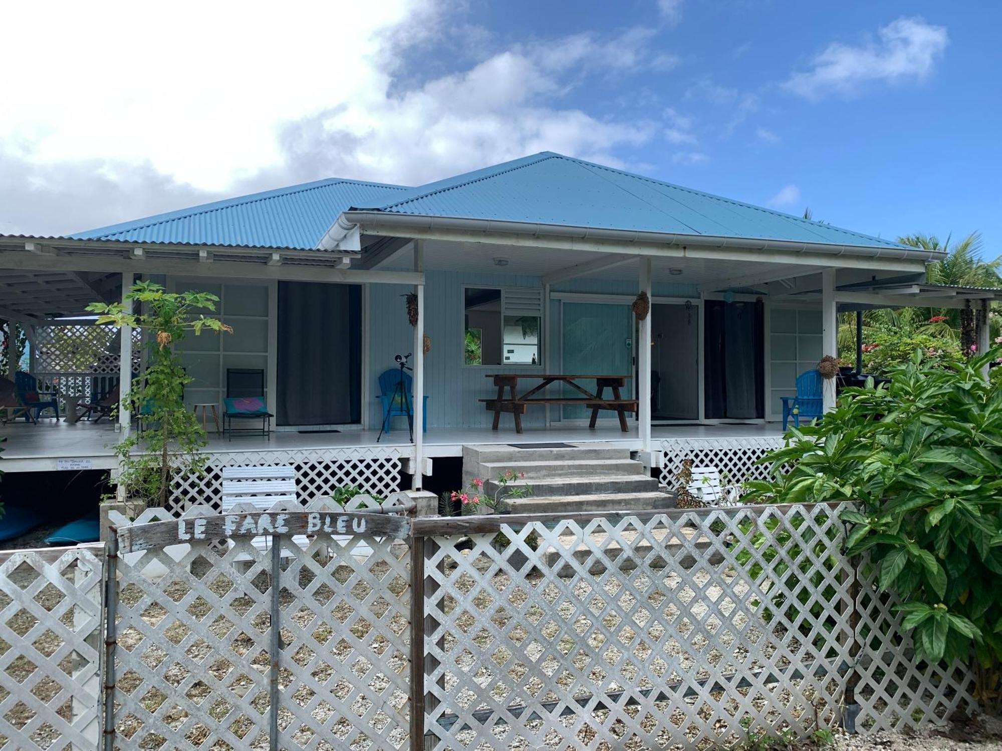 Le Fare Bleu Tiputa Rangiroa Appartement Buitenkant foto