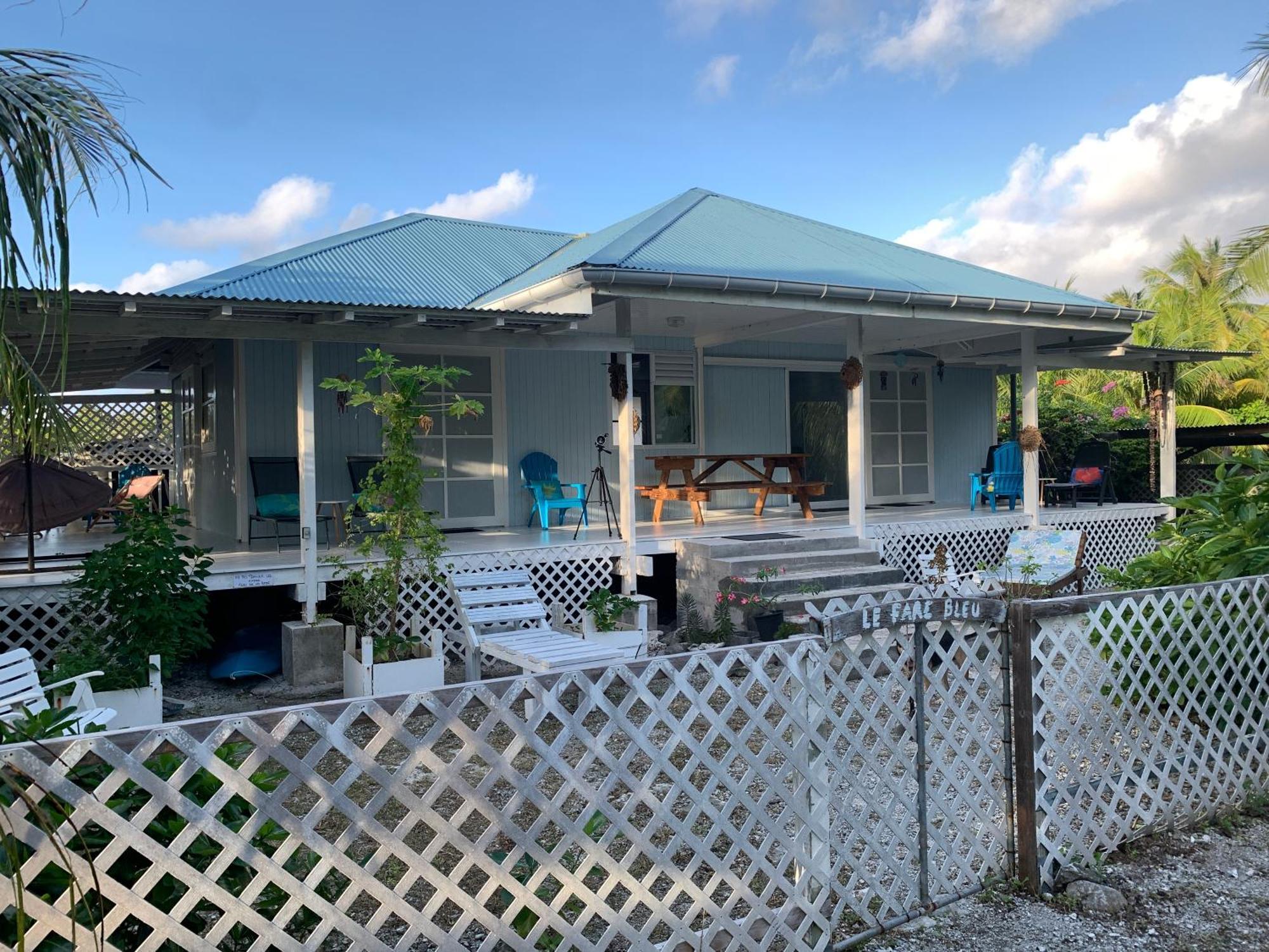 Le Fare Bleu Tiputa Rangiroa Appartement Buitenkant foto