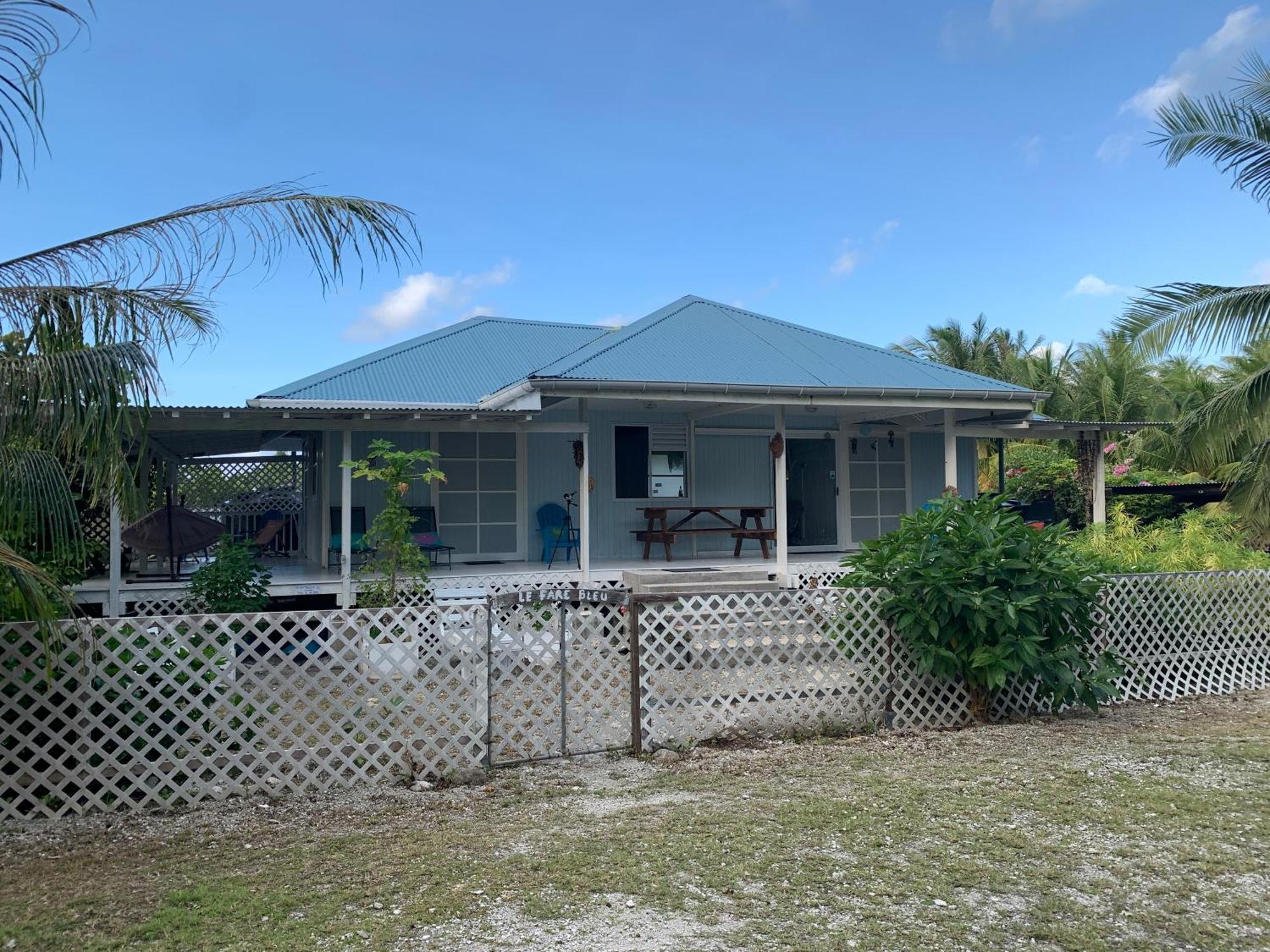 Le Fare Bleu Tiputa Rangiroa Appartement Buitenkant foto