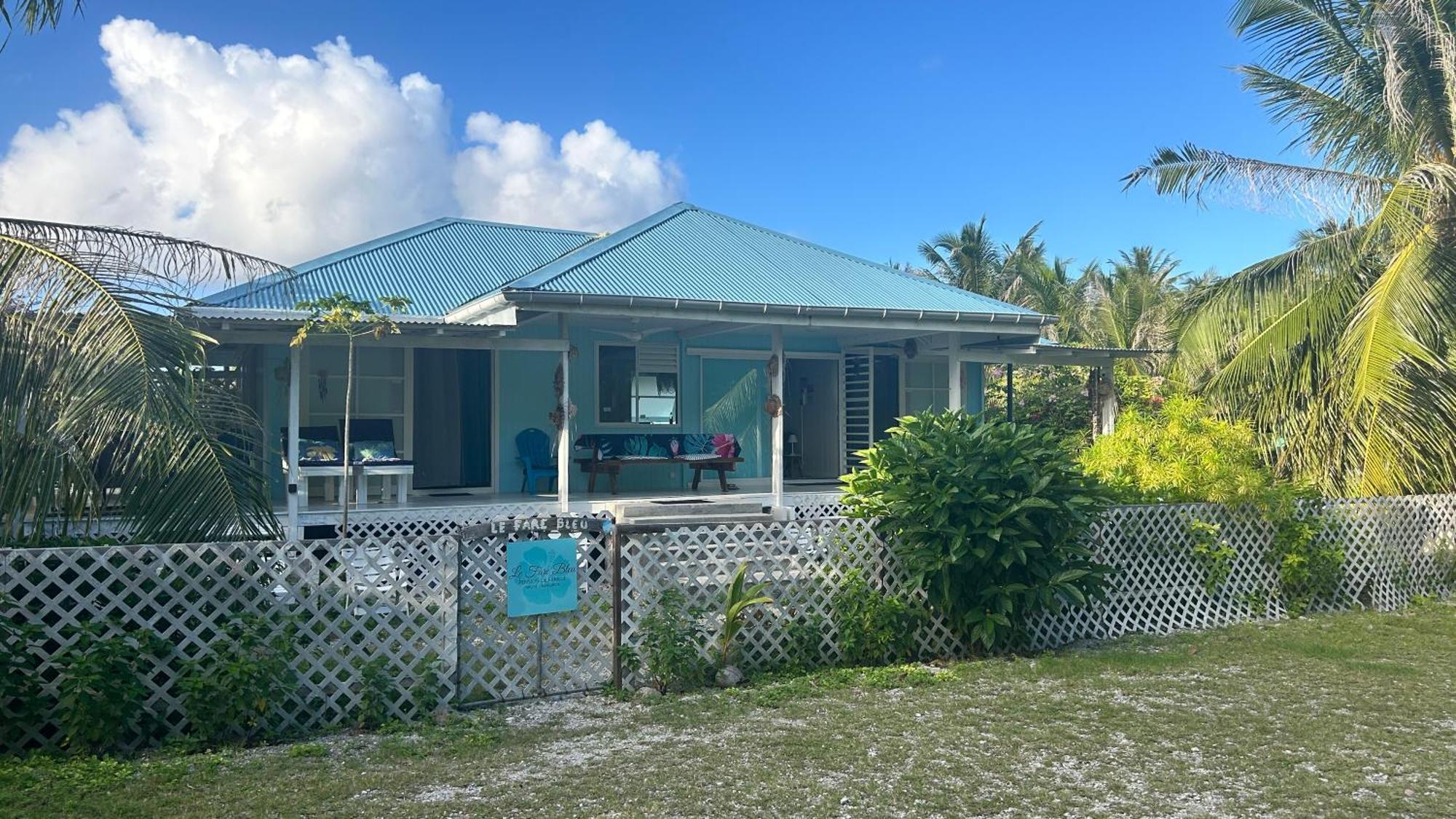 Le Fare Bleu Tiputa Rangiroa Appartement Buitenkant foto