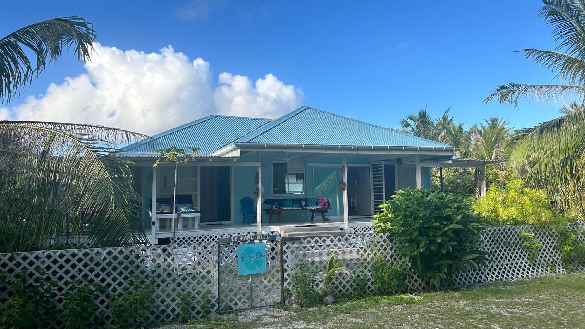 Le Fare Bleu Tiputa Rangiroa Appartement Buitenkant foto