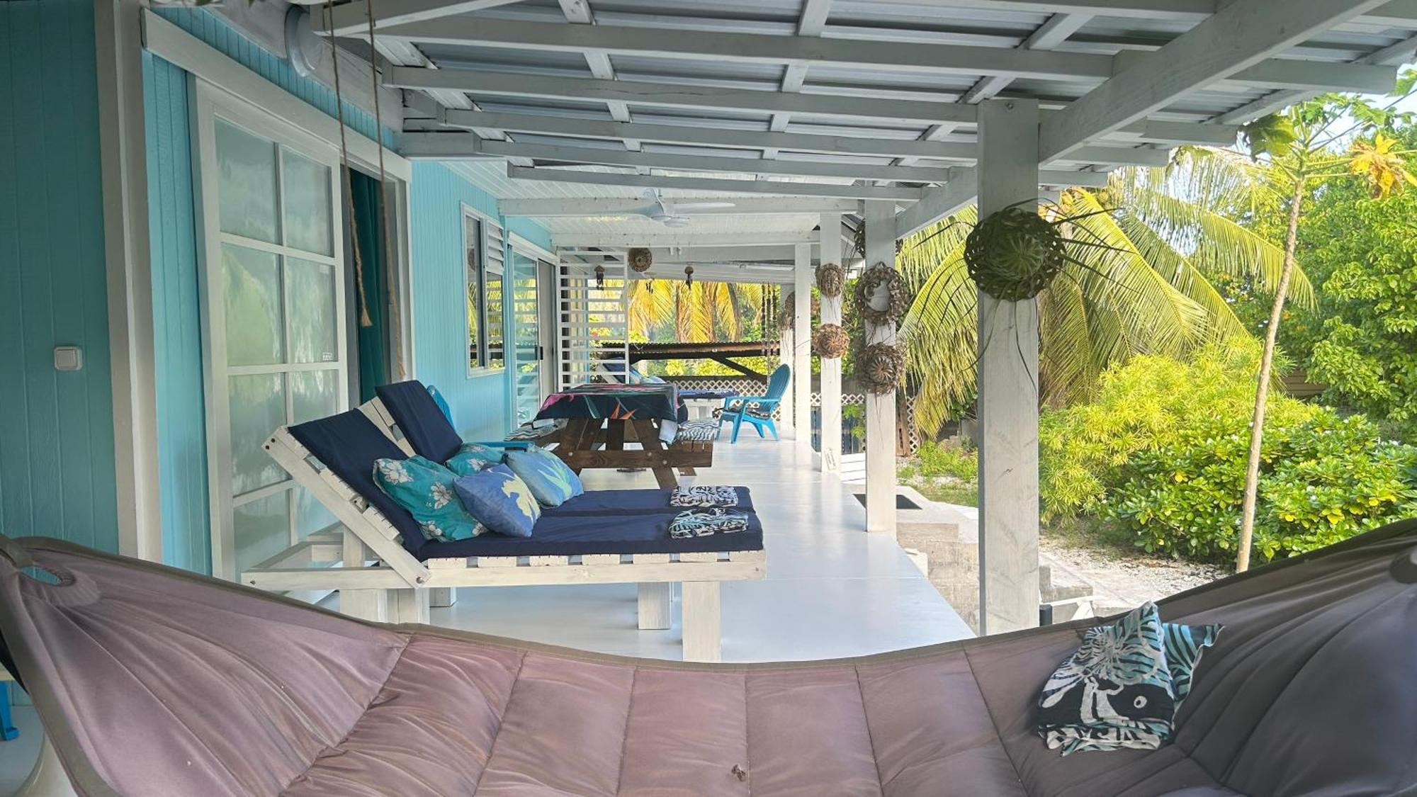 Le Fare Bleu Tiputa Rangiroa Appartement Buitenkant foto