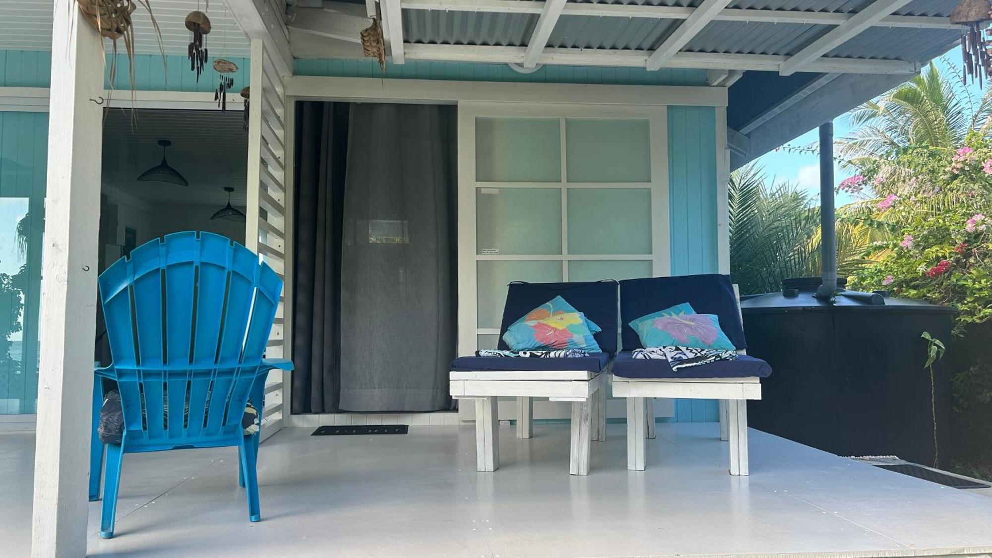 Le Fare Bleu Tiputa Rangiroa Appartement Buitenkant foto