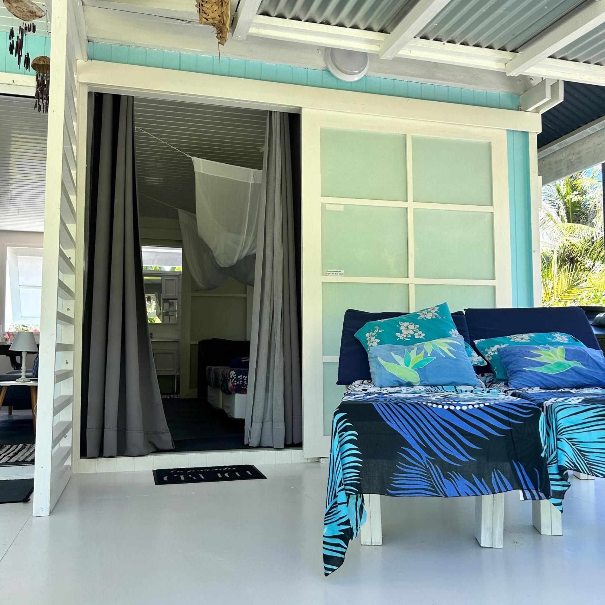 Le Fare Bleu Tiputa Rangiroa Appartement Buitenkant foto