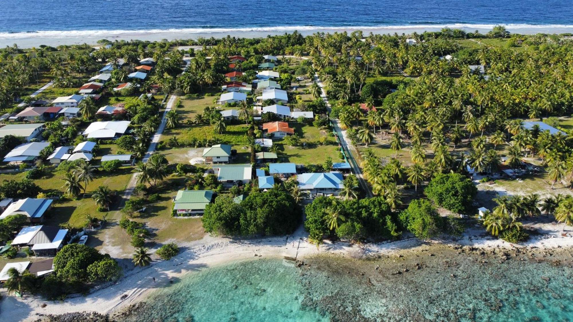 Le Fare Bleu Tiputa Rangiroa Appartement Buitenkant foto