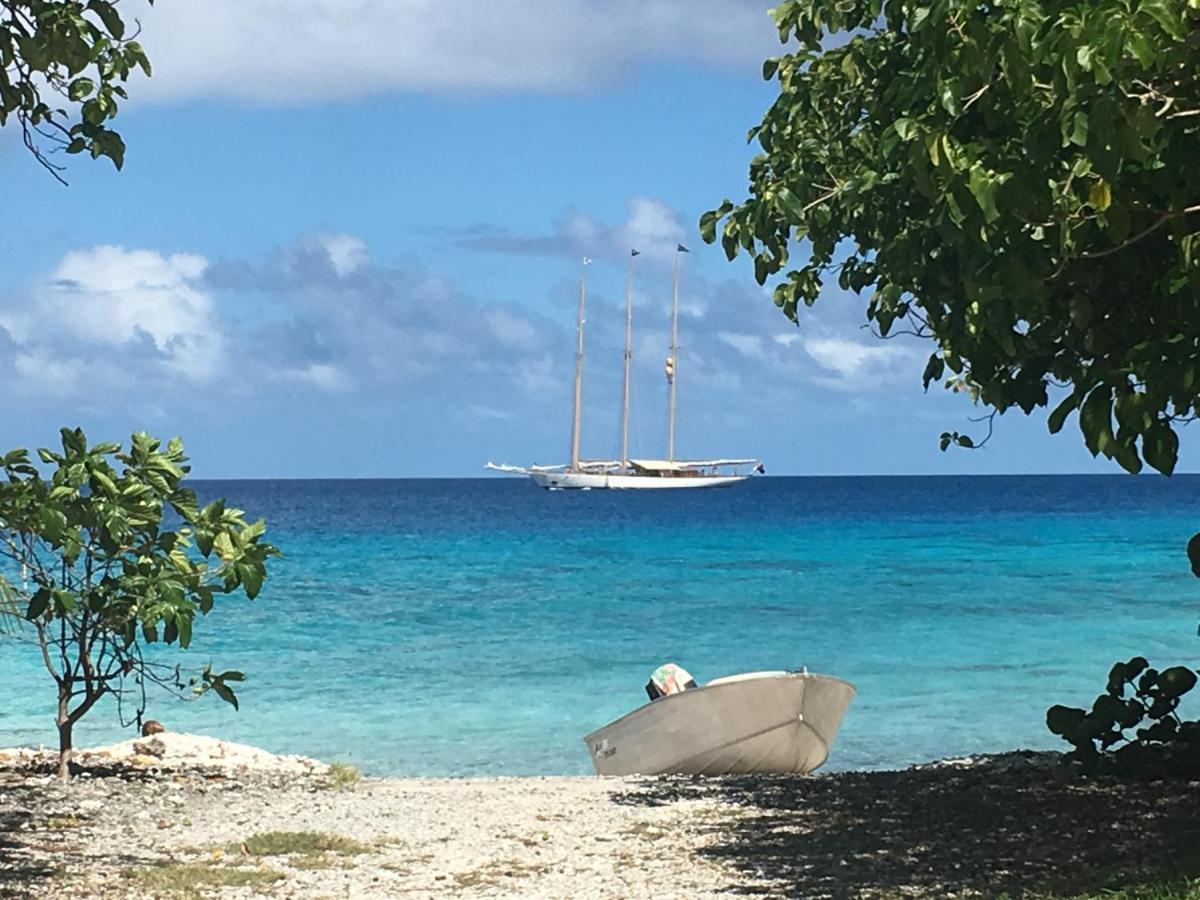 Le Fare Bleu Tiputa Rangiroa Appartement Buitenkant foto