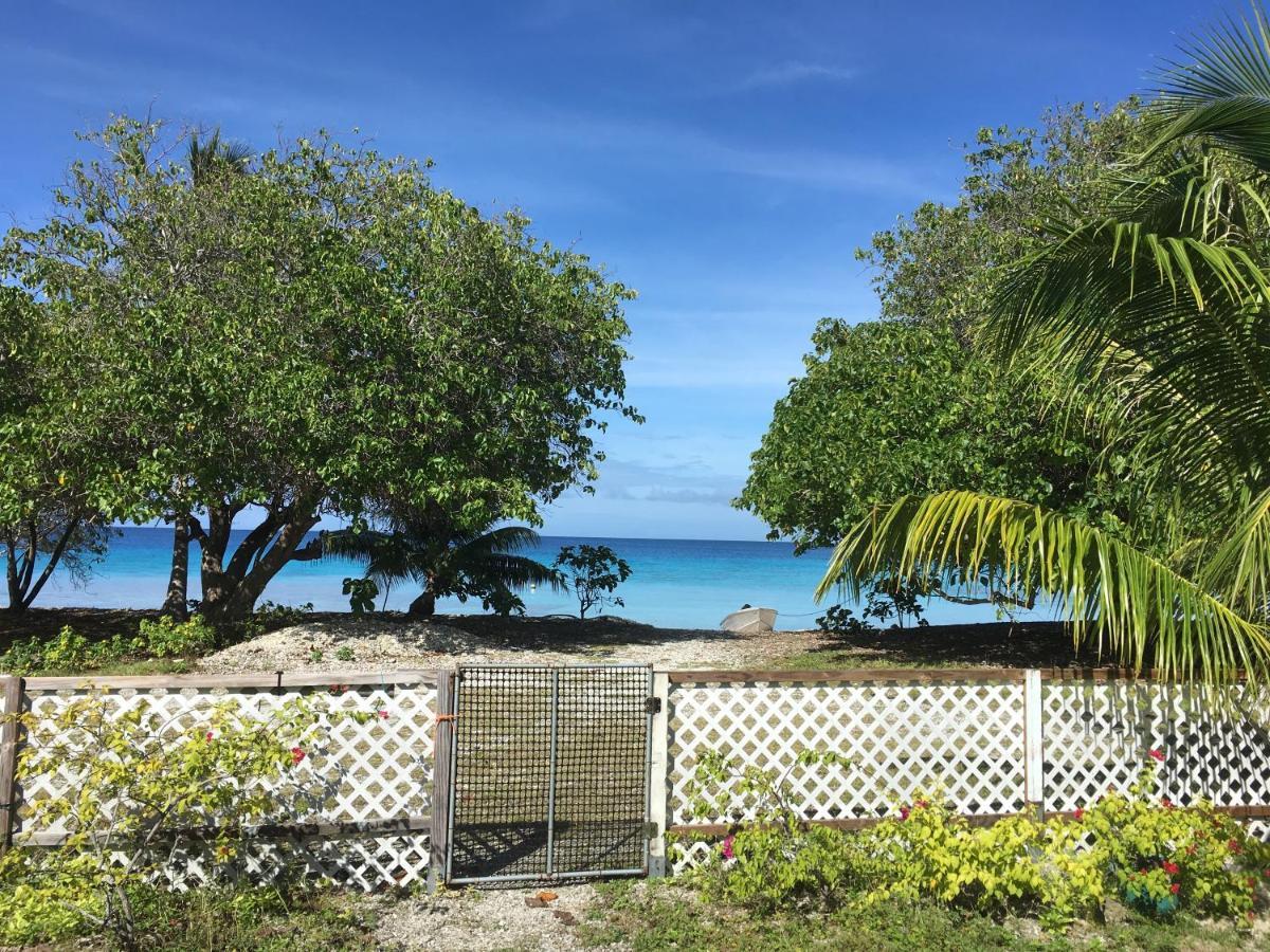 Le Fare Bleu Tiputa Rangiroa Appartement Buitenkant foto